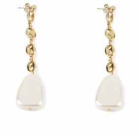 Pendientes Mujer Shabama Barton Latón Bañado en oro Perlas 7,5 cm de Shabama, Pendientes - Ref: S05115778, Precio: 43,26 €, D...