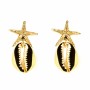 Pendientes Mujer Shabama Fornells Latón Bañado en oro 4 cm de Shabama, Pendientes - Ref: S05115783, Precio: 21,86 €, Descuent...