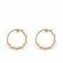 Pendientes Mujer Shabama Shima Latón Bañado en oro 4 cm de Shabama, Pendientes - Ref: S05115787, Precio: 31,16 €, Descuento: %