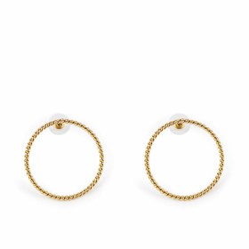 Pendientes Mujer Shabama Suri Latón Bañado en oro 4 cm de Shabama, Pendientes - Ref: S05115788, Precio: 21,86 €, Descuento: %