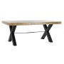 Mesa de Comedor DKD Home Decor Metal Madera de mango (200 x 100