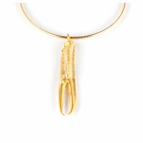 Colar feminino Shabama Tuent Latão Banhado em flash dourado Elástico de Shabama, Colares - Ref: S05115806, Preço: 54,46 €, De...