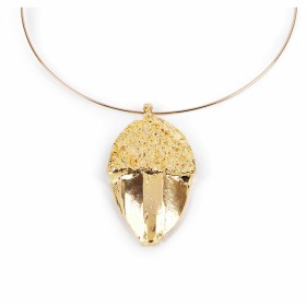 Ladies' Necklace Shabama Brass gold-plated Rigid Acorn 13 cm by Shabama, Necklaces - Ref: S05115811, Price: 51,00 €, Discount: %