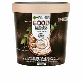 Teinture permanente Garnier Good Cocoa Marron Nº 4.0 (1 Unités) de Garnier, Coloration permanente - Réf : S05115913, Prix : 1...