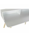 Desk DKD Home Decor Natural MDF White (120 x 60 x 92 cm) | Tienda24 Tienda24.eu