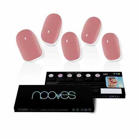 Faux ongles Nooves Dusty Rose Gel Autocollants Cat Eye | Tienda24 - Global Online Shop Tienda24.eu