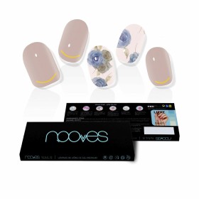 False nails Nooves Elegant Floral Gel Self-adhesives metal by Nooves, False nails and accessories - Ref: S05116364, Price: 12...