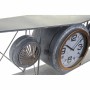 Reloj de Pared DKD Home Decor Cristal Hierro Avión Madera MDF