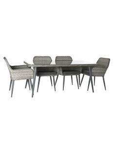 Table Resol Dalia Anthracite polypropylene 100 x 100 x 74 cm | Tienda24 Tienda24.eu