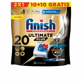 Pastiglie per lavastoviglie Finish Ultimate Plus (20 Unità) di Finish, Detersivo per lavastoviglie - Rif: S05117288, Prezzo: ...