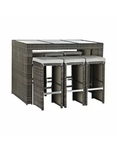 Garden furniture IPAE Progarden Jungle jun06can Anthracite (4 Pieces) | Tienda24 Tienda24.eu