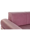 Sofa DKD Home Decor Schwarz Rosa Metall Polyester Moderne (154 x 76 x 76 cm) | Tienda24 Tienda24.eu