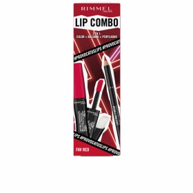 Schminkset Rimmel London Lip Combo 3 Stücke Fav Red von Rimmel London, Lippenstifte - Ref: S05117968, Preis: 11,79 €, Rabatt: %