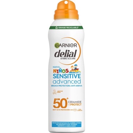 Spuma Solare Anti-sabbia Garnier Sensitive Advanced Per bambini SPF 50+ 150 ml | Tienda24 - Global Online Shop Tienda24.eu