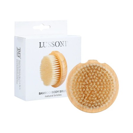 Cleansing and Exfoliating Brush Lussoni Bamboo Circular by Lussoni, Body Brushes - Ref: S05118061, Price: 13,32 €, Discount: %