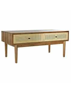 Jeu de 2 tables DKD Home Decor Marron Clair 70 x 70 x 50 cm | Tienda24 Tienda24.eu