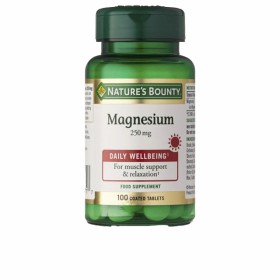 Magnesium Nature's Bounty Magnesio Magnesium 100 Units by Nature's Bounty, Magnesium - Ref: S05118669, Price: 11,69 €, Discou...