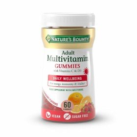 Complemento Alimenticio Nature's Bounty Gominolas Multivitaminas Naranja Frambuesa 60 unidades de Nature's Bounty, Combinació...