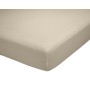 Fitted sheet Alexandra House Living QUTUN Taupe 150 x 200 cm by Alexandra House Living, Sheets and pillowcases - Ref: D160220...