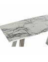 Console DKD Home Decor Silver MDF Steel White Modern (120 x 40 x 76 cm) | Tienda24 Tienda24.eu