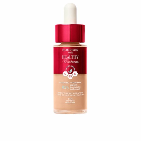 Base de Maquillaje Fluida Bourjois Healthy Mix Sérum Nº 55N Deep beige 30 ml de Bourjois, Bases - Ref: S05119042, Precio: 17,...