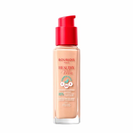 Base per Trucco Fluida Bourjois Healthy Mix Nº 50C Rose ivory 30 ml | Tienda24 - Global Online Shop Tienda24.eu