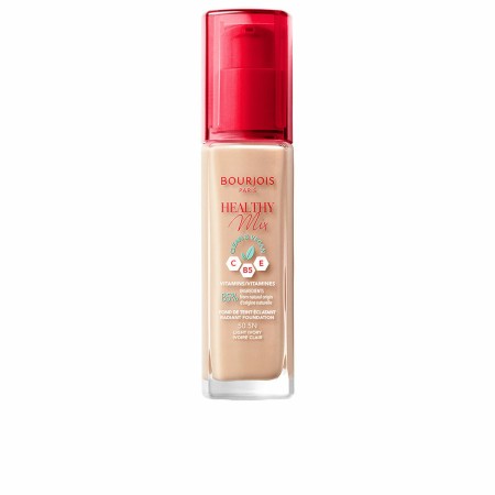 Fluid Makeup Basis Bourjois Healthy Mix Nº 50.5N Light ivory 30 ml | Tienda24 - Global Online Shop Tienda24.eu