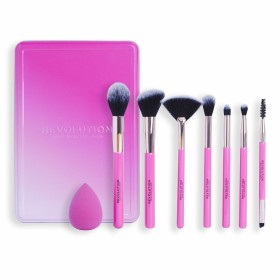 Set of Make-up Brushes Revolution Make Up The Brush Edit Pink 8 Pieces by Revolution Make Up, Brushes - Ref: S05119063, Price...