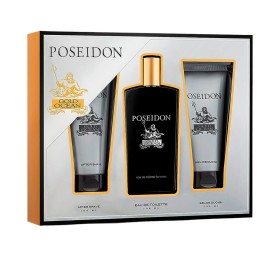 Set de Parfum Homme Poseidon POSEIDON GOLD FOR MEN EDT 3 Pièces de Poseidon, Coffrets de parfums - Réf : S05119282, Prix : 18...