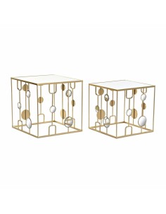 Eingangsbereich Alexandra House Living Schwarz Glas Tannenholz Holz MDF 36 x 56 x 83 cm | Tienda24 Tienda24.eu