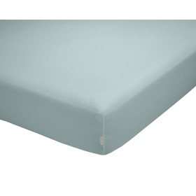 Fitted sheet Alexandra House Living QUTUN Light Blue 140 x 1 x 200 cm by Alexandra House Living, Sheets and pillowcases - Ref...