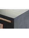 Consola DKD Home Decor Natural Negro Ratán Madera de mango (125 x 40 x 76 cm) | Tienda24 Tienda24.eu