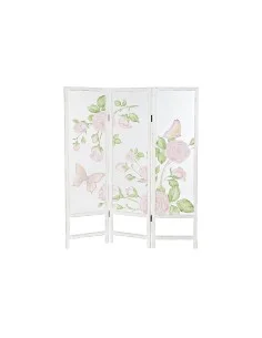 Biombo DKD Home Decor Metal Bambú Cristal (180 x 1.8 x 180 cm) | Tienda24 Tienda24.eu