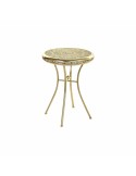 Table d'appoint DKD Home Decor Doré Métal Arabe (42 x 42 x 57 cm) | Tienda24 Tienda24.eu