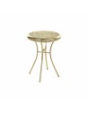 Mesa de apoio DKD Home Decor Dourado Metal Árabe (42 x 42 x 57 cm) | Tienda24 Tienda24.eu