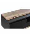 TV furniture DKD Home Decor Black 145 x 45 x 50 cm Brown Mango wood | Tienda24 Tienda24.eu