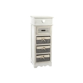 Chest of drawers DKD Home Decor Beige Grey Wood 36 x 31 x 96,7