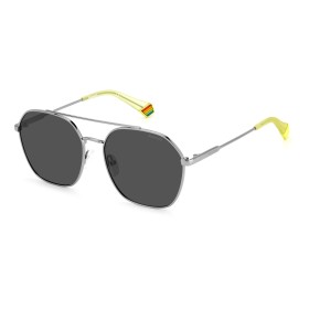 Lunettes de soleil Unisexe Polaroid Pld S Argenté de Polaroid, Lunettes et accessoires - Réf : S05119924, Prix : 29,34 €, Rem...