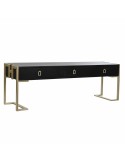 Table Basse DKD Home Decor 150 x 36 x 48 cm Métal Bois Aluminium | Tienda24 Tienda24.eu