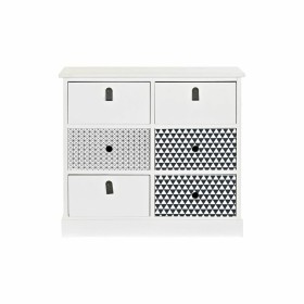 Chest of drawers DKD Home Decor Grey White Paolownia wood (68 x