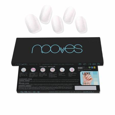 Feuilles de gel pour ongles Nooves White pearl (20 Unités) de Nooves, Faux ongles et accessoires - Réf : S05120370, Prix : 12...