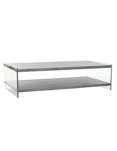 Mesa de Centro Ariki Mesa Acero Ratán Cristal Templado ratán sintético 73 x 61 x 46 cm | Tienda24 Tienda24.eu