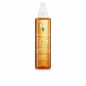 Óleo Solar Vichy Capital Soleil Spf 50 200 ml Invisible de Vichy, Filtros solares - Ref: S05120773, Preço: 25,28 €, Desconto: %