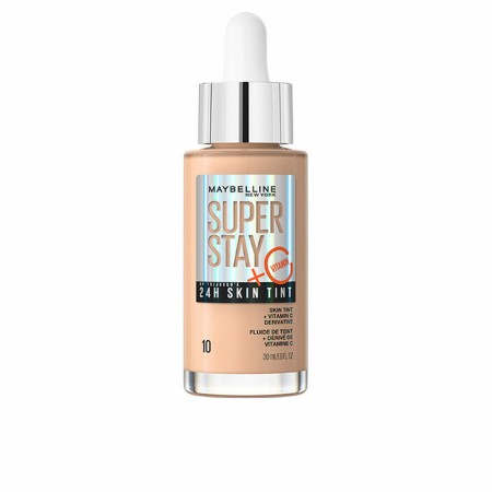 Base de Maquillaje Fluida Maybelline Super Stay Skin Tint Vitamina C Nº 10 30 ml de Maybelline, Bases - Ref: S05120803, Preci...