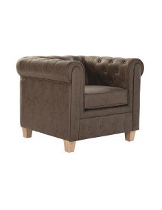 Armchair DKD Home Decor Natural Polyester 60 x 80 x 90 cm | Tienda24 Tienda24.eu