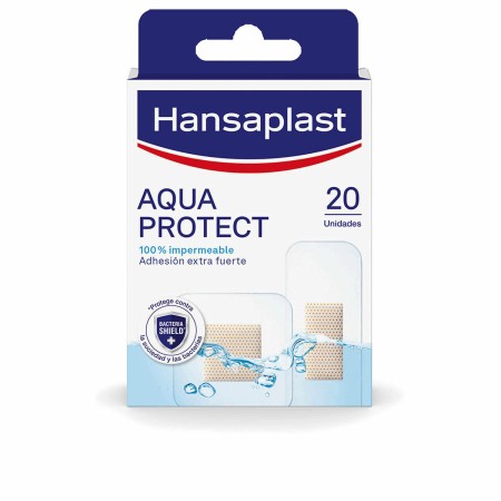 Apósitos Impermeables Hansaplast Hp Aqua Protect 20 Unidades de Hansaplast, Escayolas, apósitos y suministros para el vendaje...