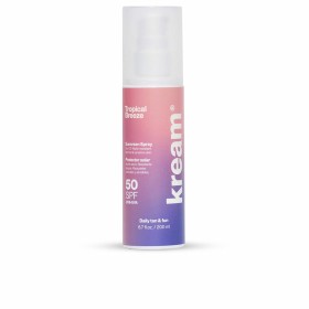 Huile Solaire Kream Tropical Breeze SPF 50+ 200 ml de Kream, Filtres solaires - Réf : S05121534, Prix : 21,94 €, Remise : %