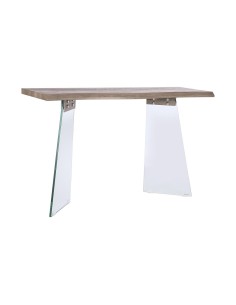 Centre Table Alexandra House Living Brown Metal Fir wood MDF Wood 63 x 46 x 63 cm | Tienda24 Tienda24.eu