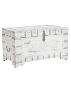 Conjunto de Baús 34,5 x 24,5 x 14 cm Bloemen lona DMF (2 Peças) | Tienda24 Tienda24.eu