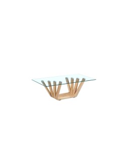 Centre Table DKD Home Decor Metal Crystal Fir (120 x 60 x 40 cm) | Tienda24 Tienda24.eu